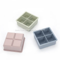 Silicone Ice Tray Square Mold 4-holes